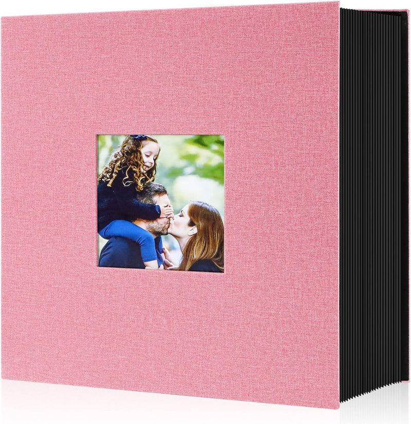 Lanpn Fotoalbum 10x15 1000, Extra Grosses XXL Leinen Einstecken Einsteckalbum für Hoch und Querforma