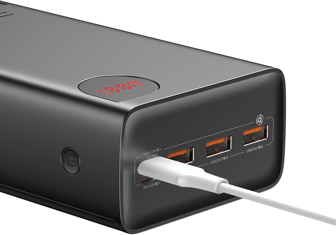 Fast Charge Power Bank Baseus Adaman, 40000mAh 22,5W (Black)