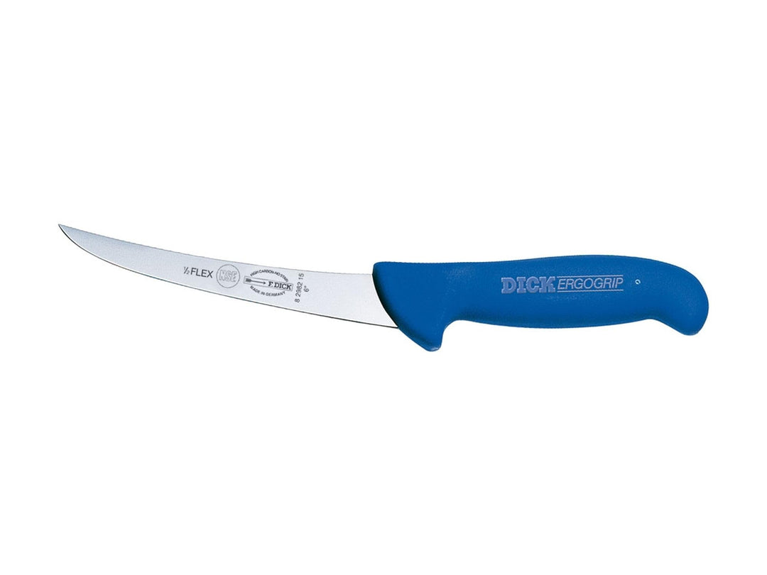 Dick Ergogrip that deshuesa Gebogene Klinge, blau/15/halbflexibel.