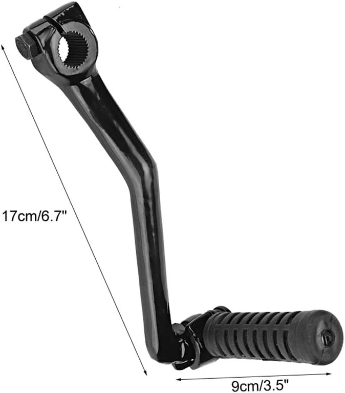 Aramox kickstarter kick starter Kickstarthebel, Motorradmodifikationsteile aus Aluminiumlegierung 50