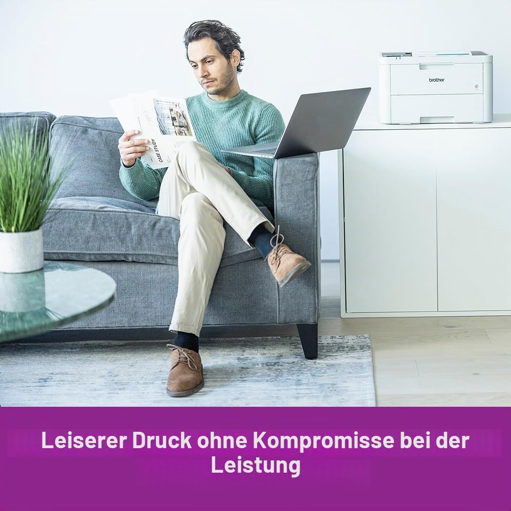 Brother HL-L3240CDW - Kompakter Farb-LED-Drucker mit WLAN/LAN und Duplexdruck