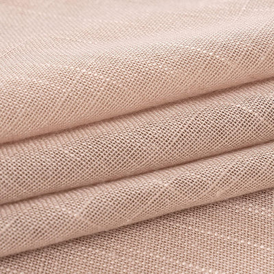 MIULEE 2er Set Voile Vorhang Sheer Leinenvorhang mit Ösen Transparente Leinen Optik Gardine Ösenscha