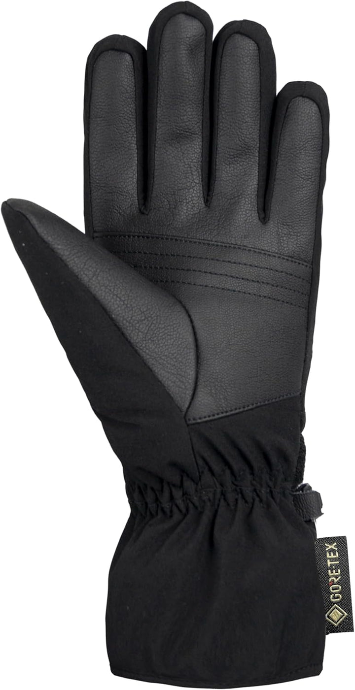 Reusch Damen Erwachsene Fingerhandschuhe Sandy Gore-tex Warm, Wasserdicht, Atmungsaktiv 6 schwarz-si
