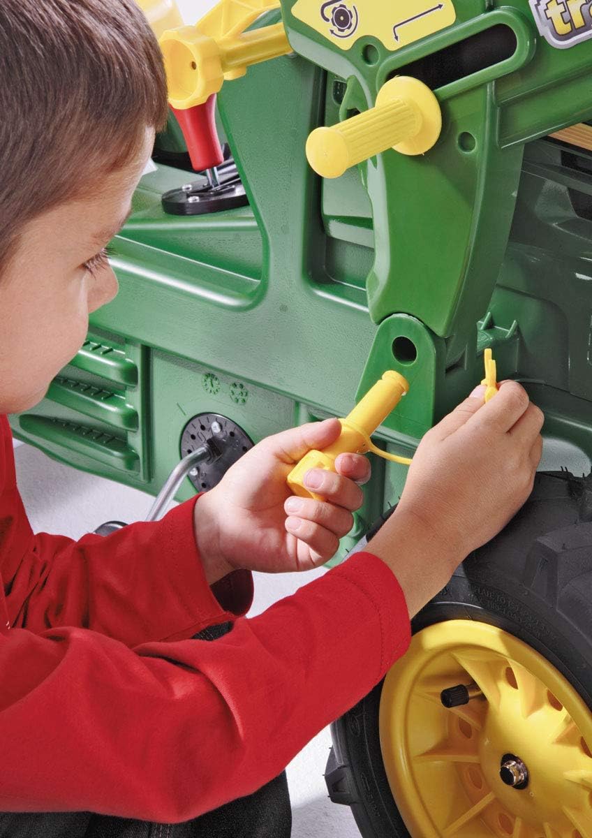 Rolly Toys S2671012 Toys rollyFarmtrac John Deere 7930 (mit Frontlader, für Kinder von 3 bis 8 Jahre