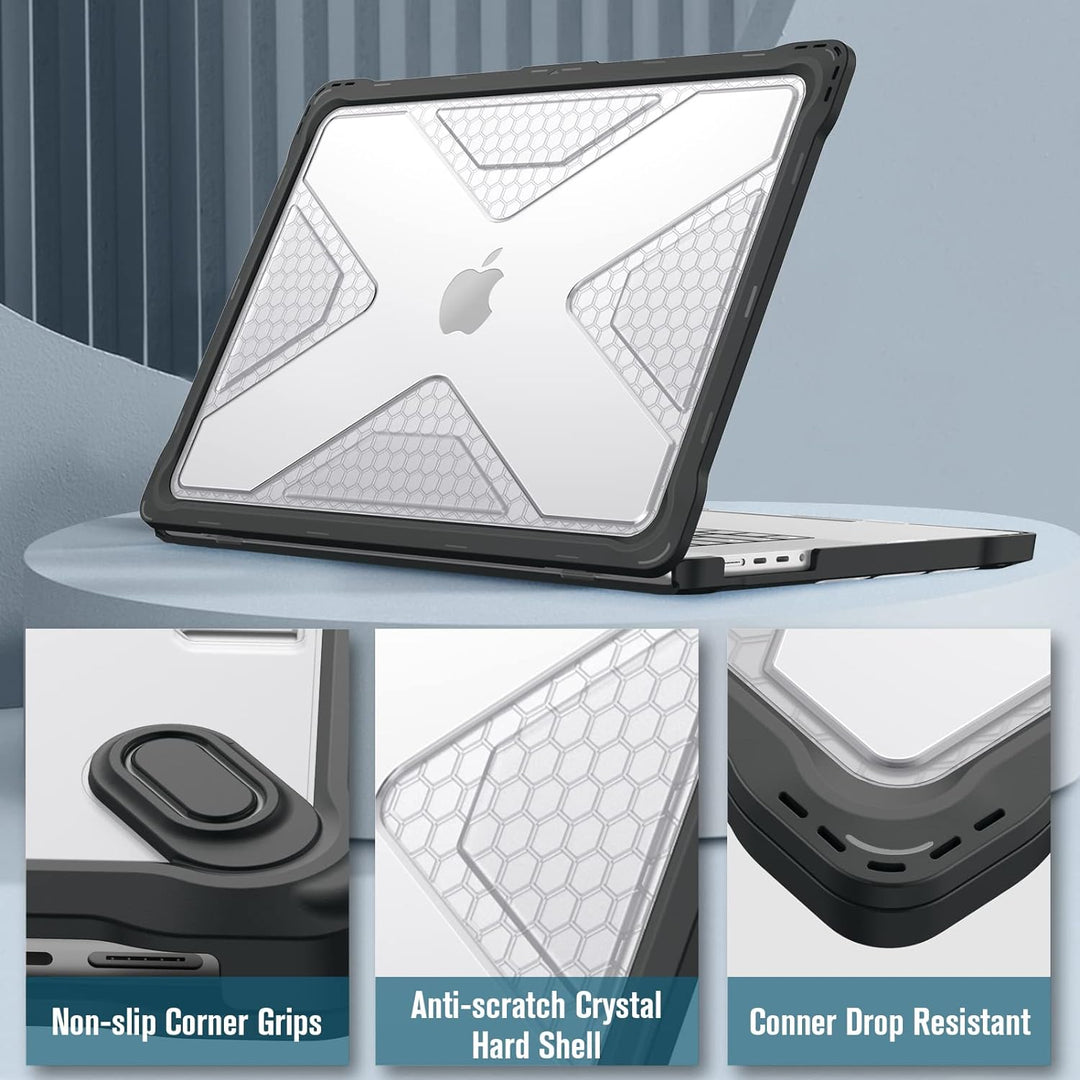Fintie Hülle Kompatibel mit MacBook Pro 16" (2023-2021 Freisetzung) A2991 A2780 A2485 M3 M2 M1 Pro/M