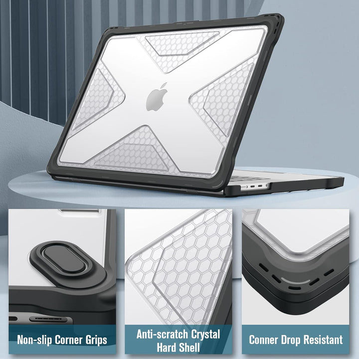 Fintie Hülle Kompatibel mit MacBook Pro 16" (2023-2021 Freisetzung) A2991 A2780 A2485 M3 M2 M1 Pro/M