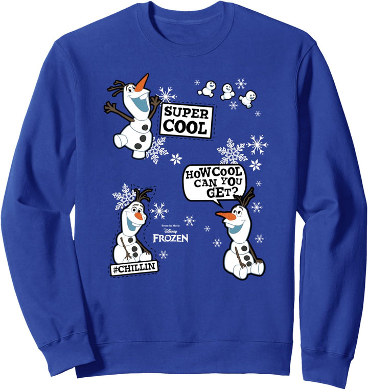 Disney Frozen Olaf Patches Sweatshirt