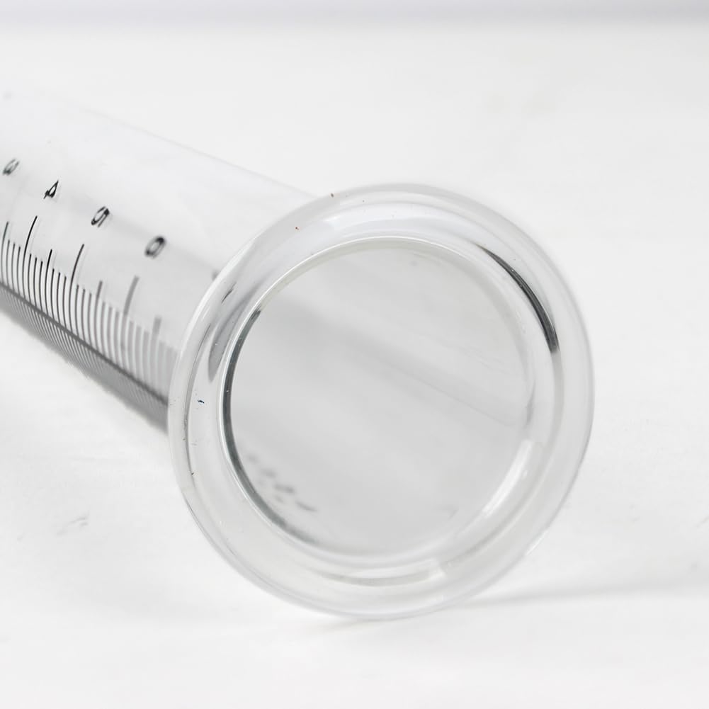 17,8 cm Kapazität Regenmesser Ersatzrohr Glas 2 Stück Ersatz Regenmesser Rohr für Garten Hof Aussenb