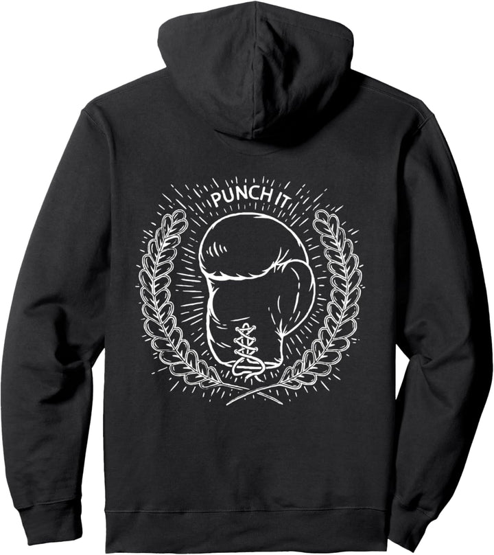 Boxen Schlag es Liebe Boxing Club Boxer Vintage Geschenk Pullover Hoodie