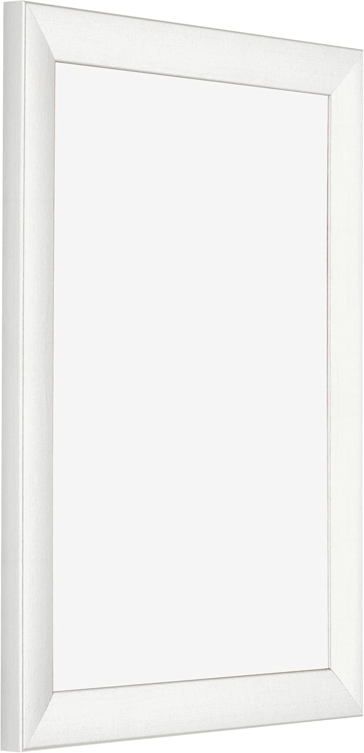 yd. Your Decoration - Bilderrahmen 75x100 cm - Weiss Gemasert - Bilderrahmen aus MDF mit Acrylglas -