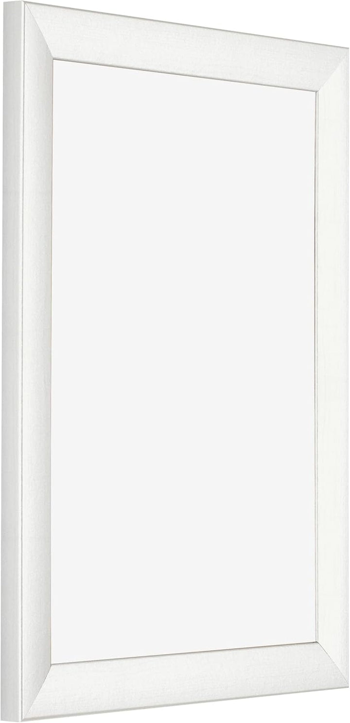 yd. Your Decoration - Bilderrahmen 75x100 cm - Weiss Gemasert - Bilderrahmen aus MDF mit Acrylglas -
