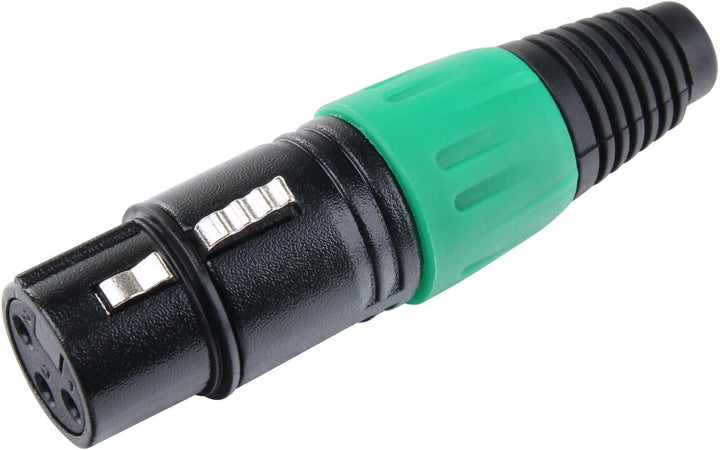 Pronomic Steckerset XLR-Male 5-Stück, XLR-Female 5-Stück (zur Kabelkonfektionierung, Montage, Hochwe