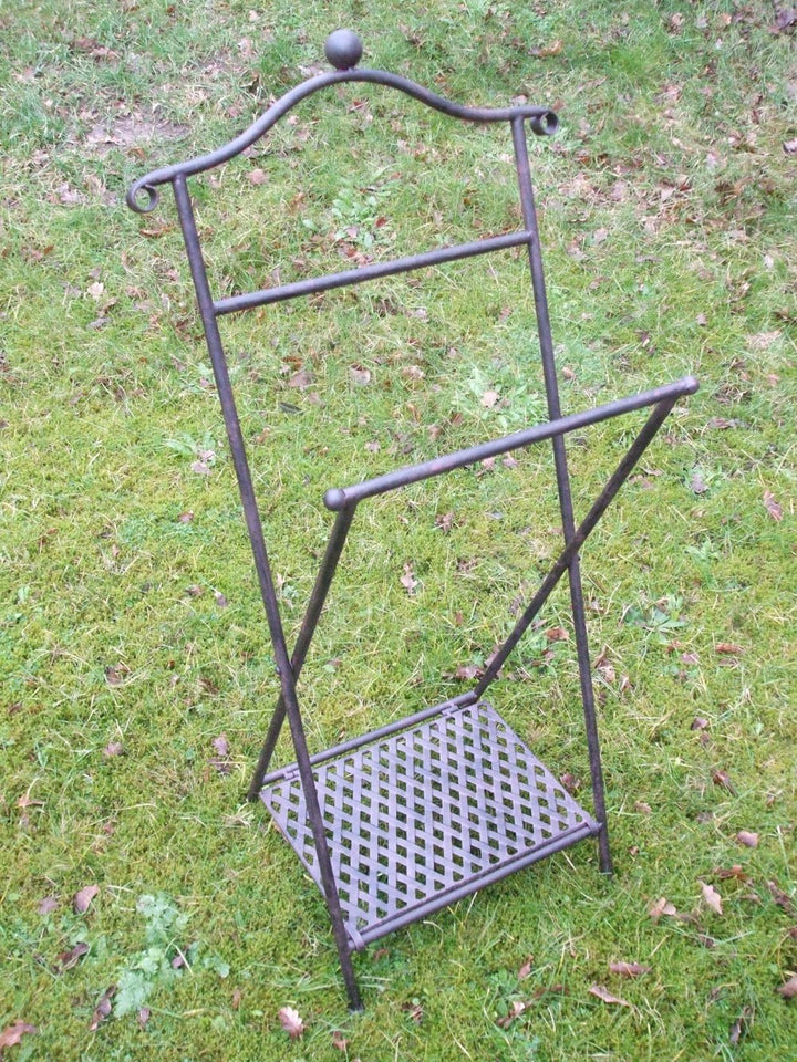 Praktischer Stand - Handtuchhalter, Handtuchstange, Eisen, Landhaus