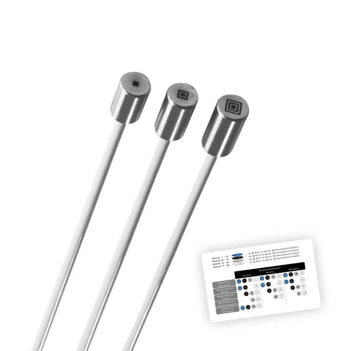 HEROGOLF Speed-Sticks - Der Golf Schwungtrainer für mehr Geschwindigkeit, längere Schläge und EIN be