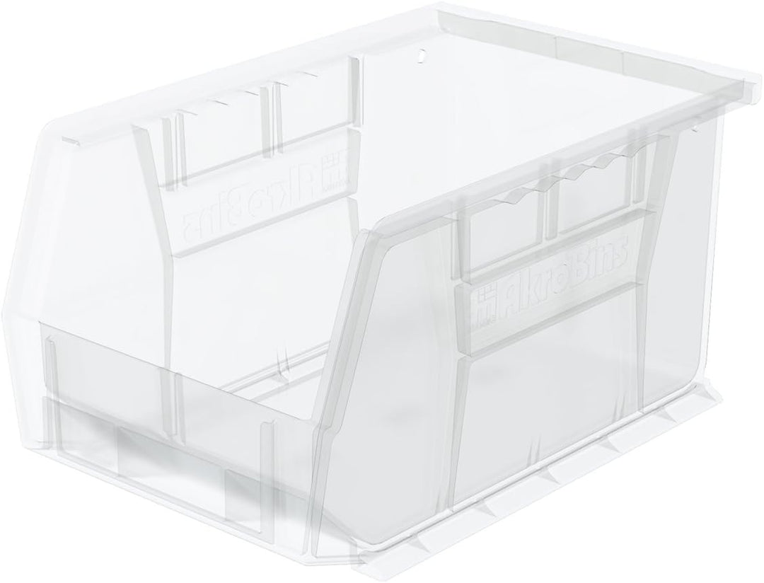 akro-mils 30237black Kunststoff stapelbar zum Aufhängen Akro Bin, 9–1/4-Zoll von 6 von 12,7 cm, Schw