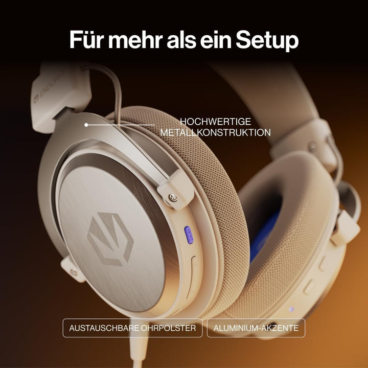 ENDORFY Viro Infra Wireless Gaming-Headset, 40 Std., Onyx White Weiss, Weiss