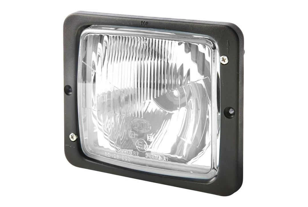 HELLA - asymmetrisch-Hauptscheinwerfer - 24/12V - Referenzzahl: 10 - Einbau - Lichtscheibenfarbe: tr