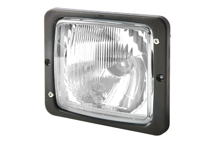 HELLA - asymmetrisch-Hauptscheinwerfer - 24/12V - Referenzzahl: 10 - Einbau - Lichtscheibenfarbe: tr
