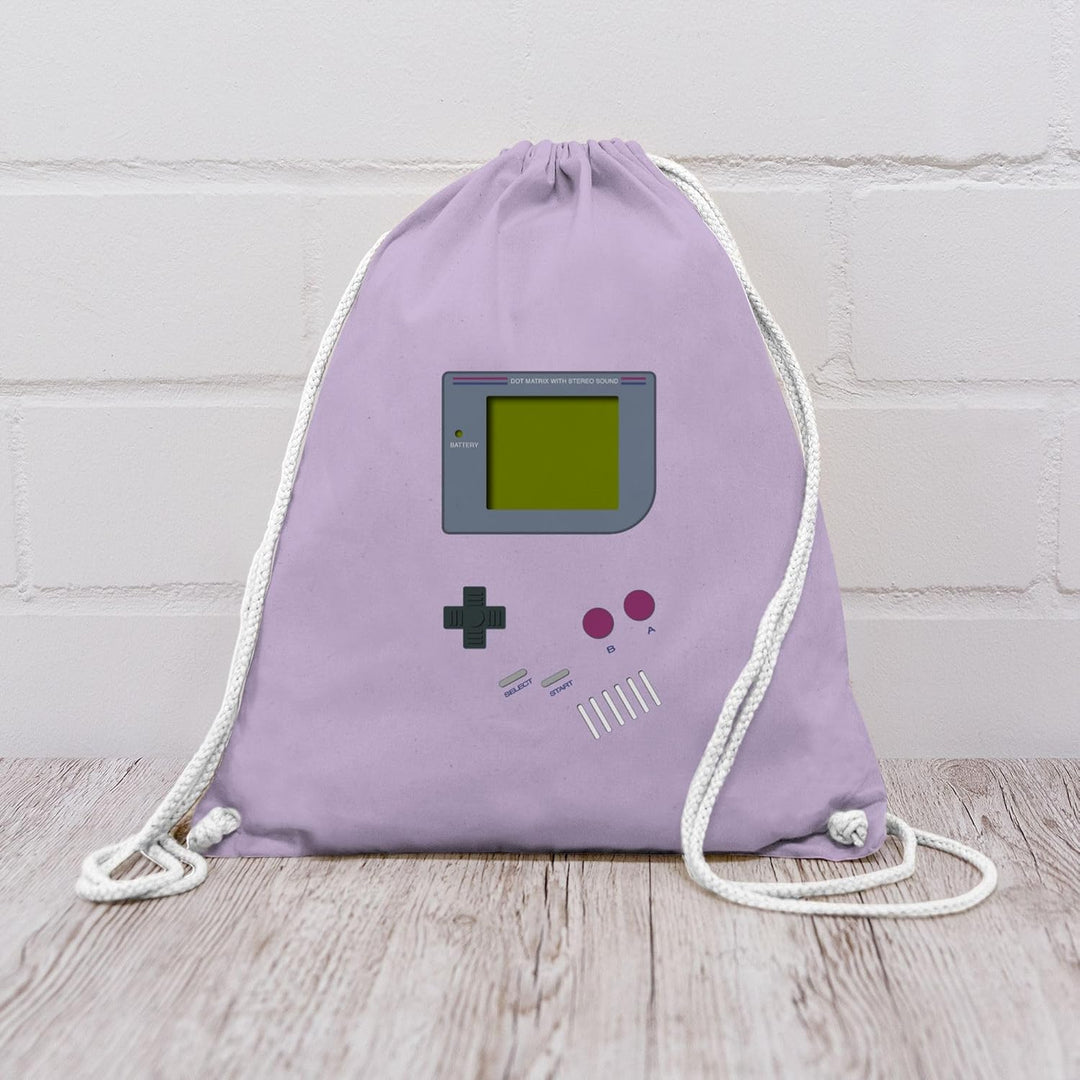 Shirtracer - Turnbeutel Rucksack - Gameboy | Nerds 14 Pastell Lila, 14 Pastell Lila