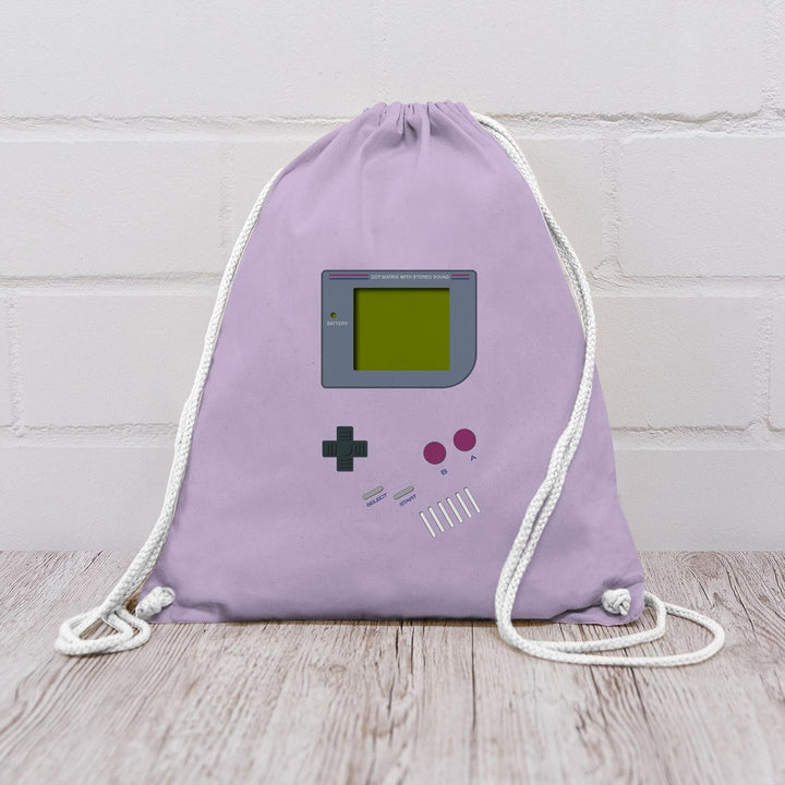 Shirtracer - Turnbeutel Rucksack - Gameboy | Nerds 14 Pastell Lila, 14 Pastell Lila