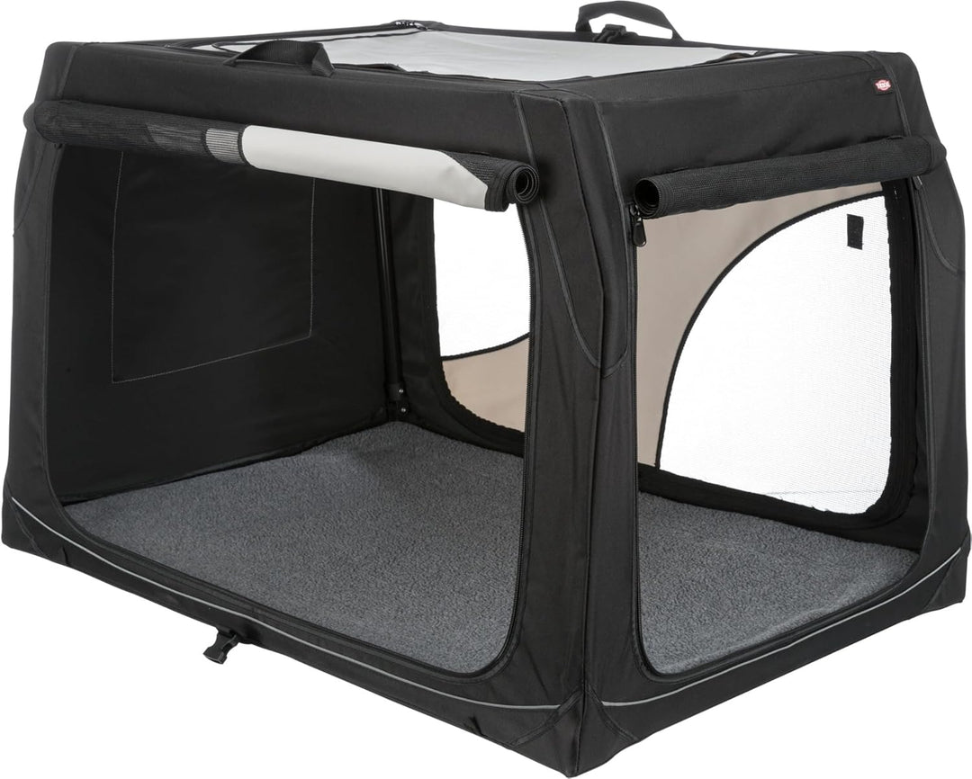 Trixie 39724 Mobile Kennel Vario 50, L: 99 × 65 × 71/61 cm L 98 x B 70 x H 67 cm, L 98 x B 70 x H 67
