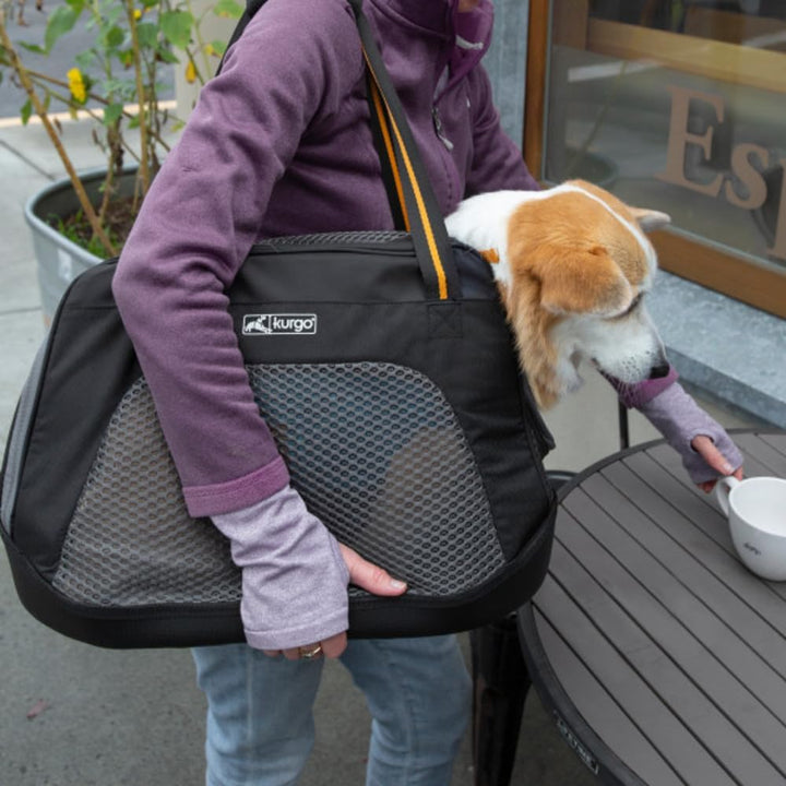 Kurgo Transporttasche für Hunde, Schwarz, K01836 Schwarz Gross, Schwarz Gross