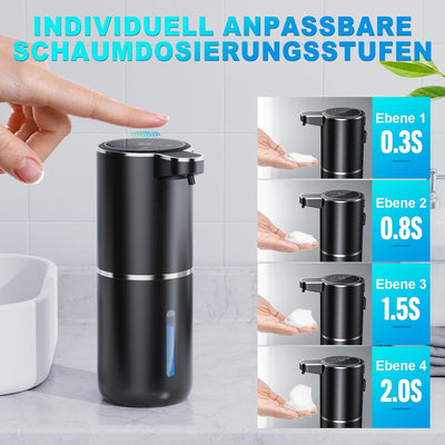 Seifenspender Automatisch,380ml Wandbefestigung Berührungslos Elektrischer Seifenspender mit Sensor,