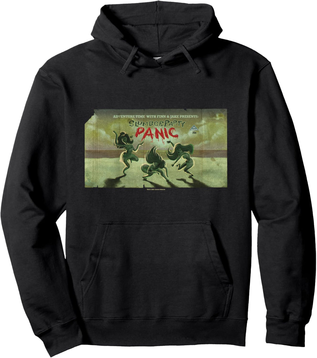 Adventure Time Slumber Party Panic Card Pullover Hoodie
