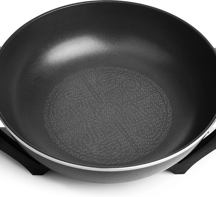 Tristar PZ-9130 Elektro-Wok - 4,5L Volumen - 33 cm Durchmesser - 1500 W 33 cm ø, 33 cm ø