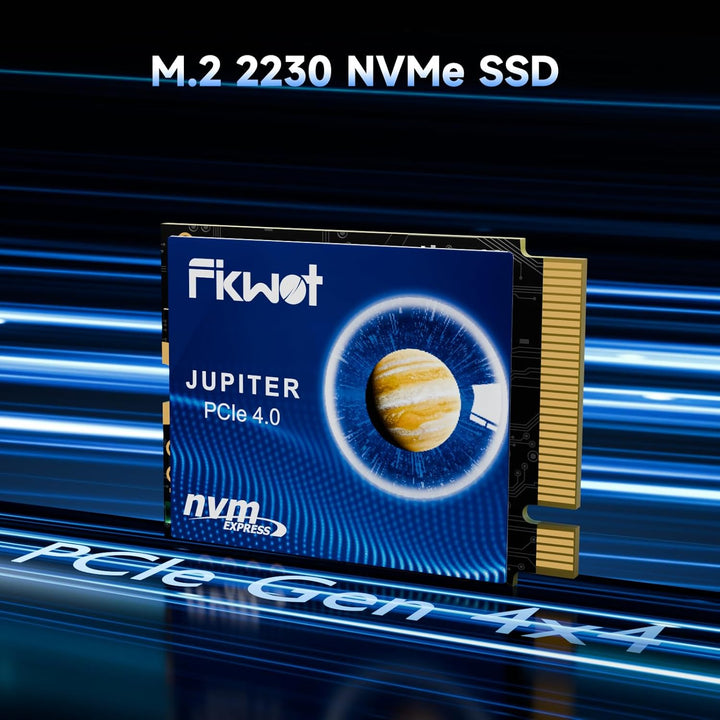 Fikwot FX953 M.2 2230 PCIe Gen4 Interne NVMe SSD 1TB, Lesen bis zu 5000 MB/s, Kompatibel mit Asus RO