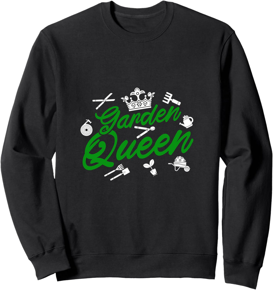 "GARDEN QUEEN" Gärtnerin | Gärtnern Hobbygärtner Gärtner Sweatshirt