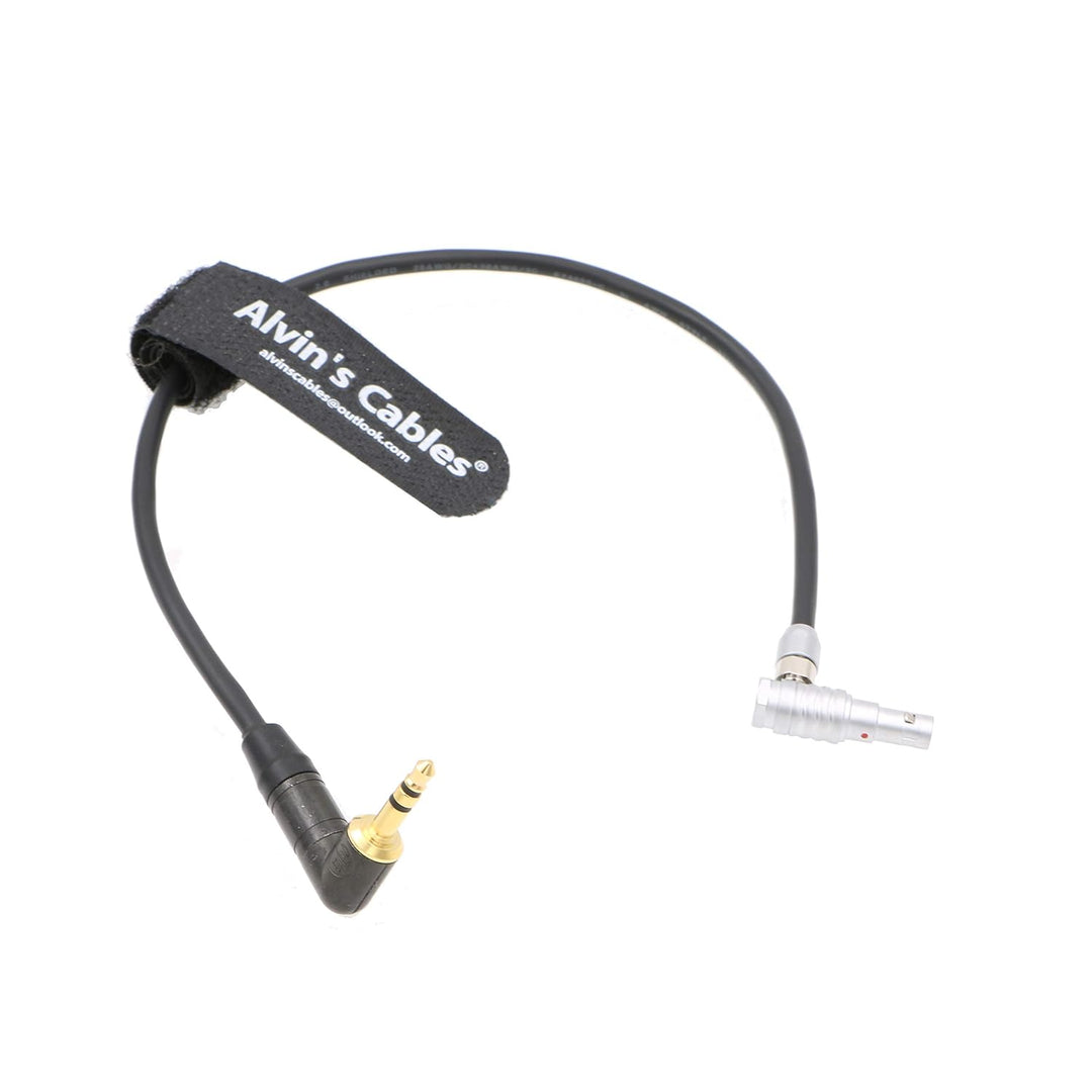 Alvin's Cables 5 Pin Rechtwinklig Stecker auf Rechtwinklig 3,5 mm TRS Audiokabel für ARRI Alexa Mini