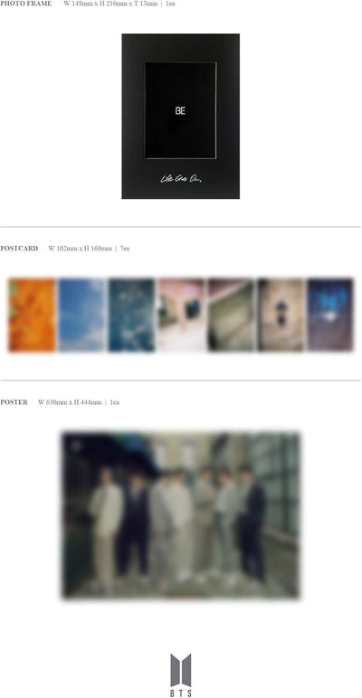 Big Hit Entertainment BTS Bangtan Boys – BE Deluxe Edition Album + On Pack Poster + Extra Hologram P