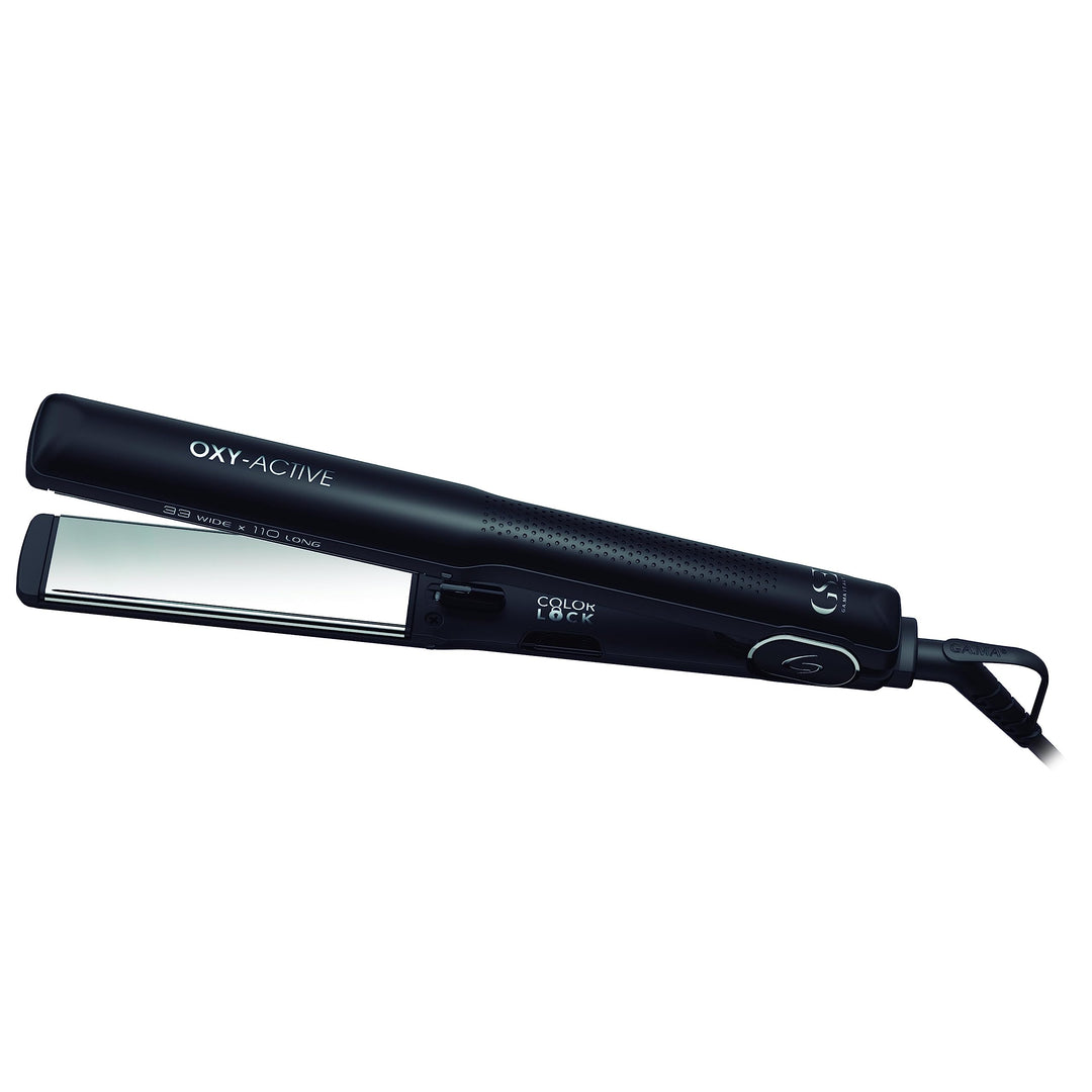 Gama Italy Professional Professionelles Glätteisen G-Style Oxy-Active mit Wide &amp; Long Heizelementen