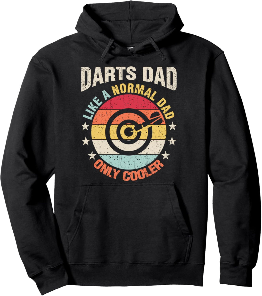 Dart-Papa Wie Ein Normaler Vater Geschenk Für Ihn Pullover Hoodie