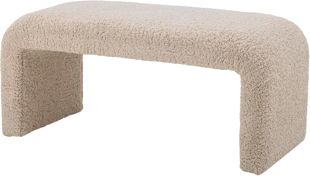 Bloomingville [DL] Bobbie Bank, Natur, Polyester; L100xH45xW45 cm