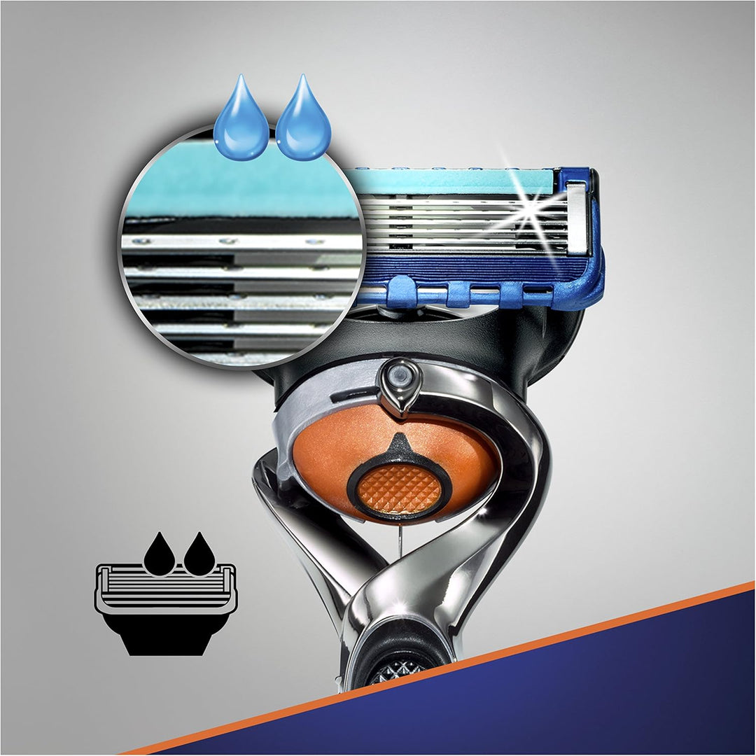 Gillette Fusion 5 ProGlide Rasierer Herren mit Trimmer für Präzision und Gleitbeschichtung, Rasierer