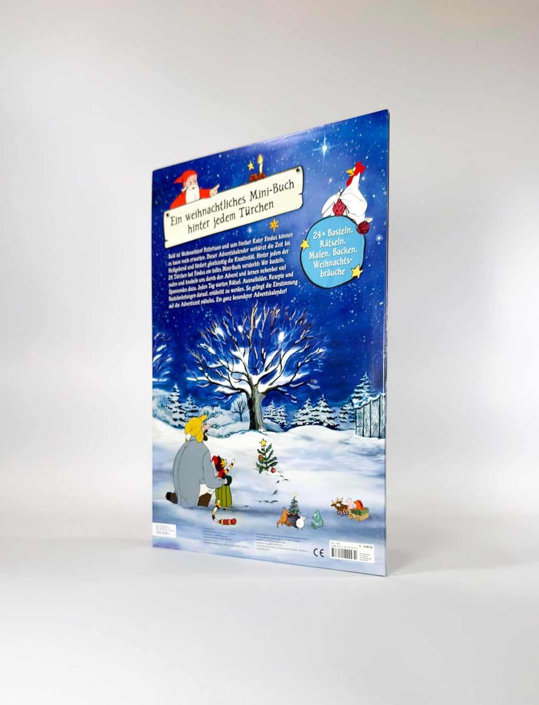 Pettersson und Findus – Mein grosser Adventskalender: 24 Mini-Bücher hinter aufklappbaren Türchen mi