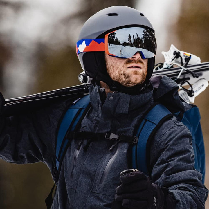 OutdoorMaster Kelvin Unisex Skihelm - Schneesporthelm für Skifahren/Snowboard mit Belüftungssystem,