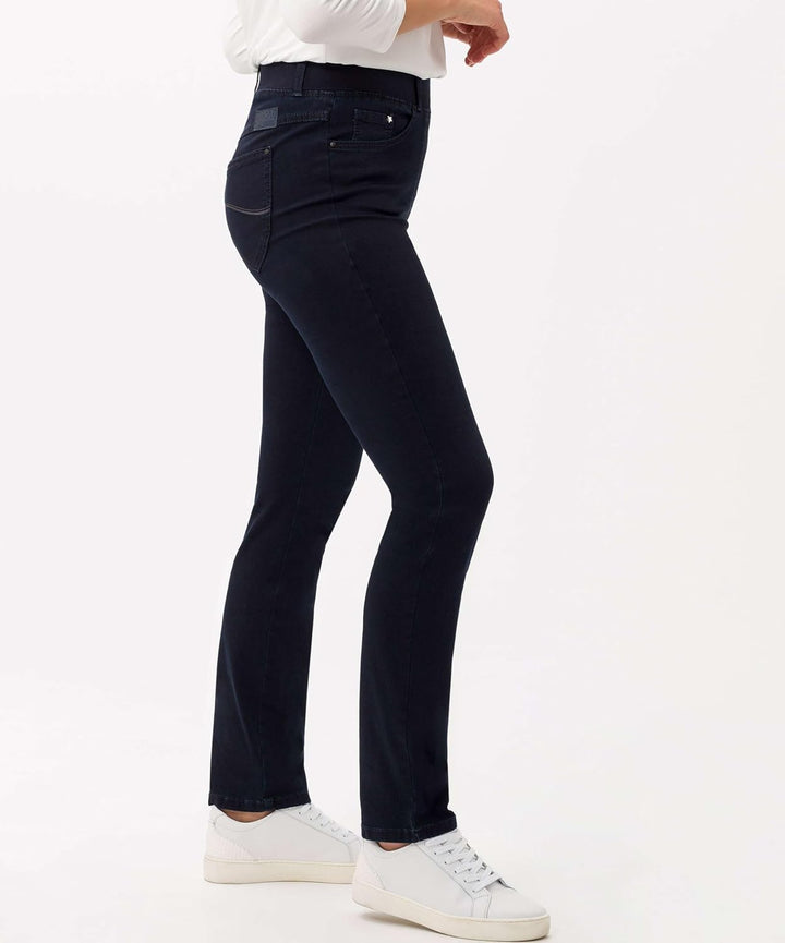 Raphaela by Brax Damen Style Lavina Rundum Schlupf Denim Super Slim Jeans 36K Dark Blue, 36K Dark Bl