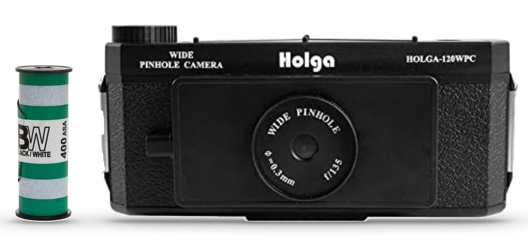 Anton & HOLGA 120N Wide Angle pinhole Medium Format Panorama Set (incl. B+W Film) AK3-120PINBKS, AK3