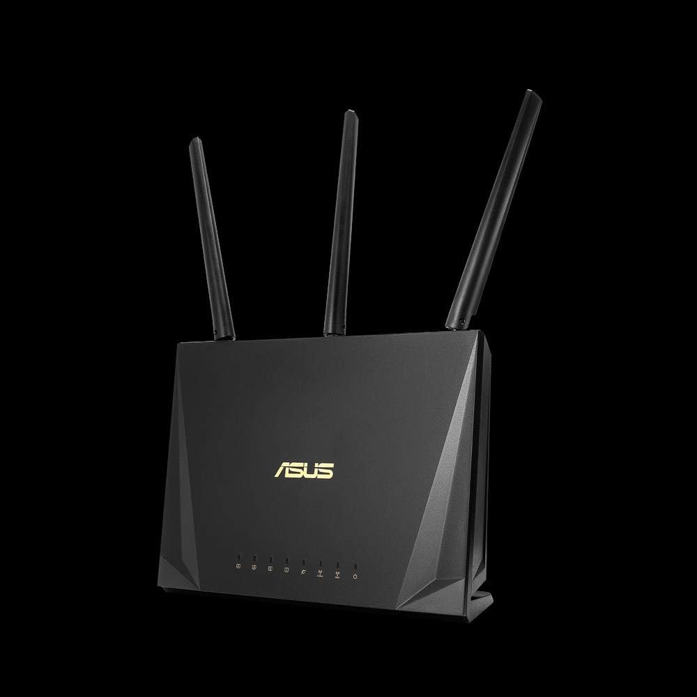 Asus RT-AC85P Home Office Router (WiFi 5 AC2400 MU-MIMO, 4x Gigabit LAN, App Steuerung, USB 3.1, IPv