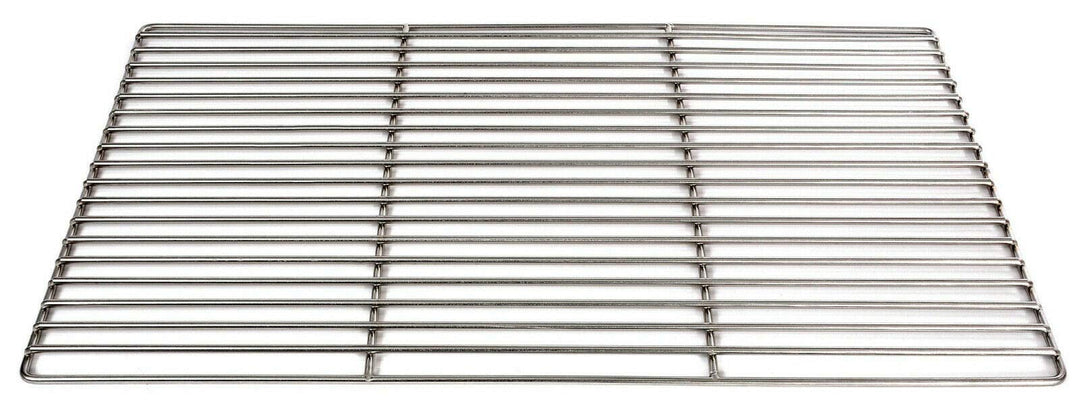 Massiver Grillrost 60 x 40 cm aus Edelstahl 6 mm rostfrei und elektropoliert