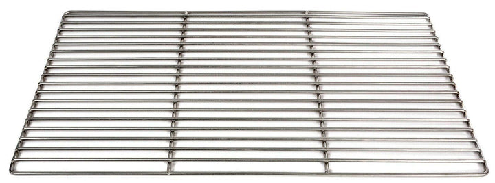 Massiver Grillrost 60 x 40 cm aus Edelstahl 6 mm rostfrei und elektropoliert