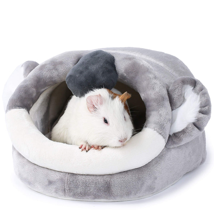 JanYoo Kleintierhöhle für Chinchilla, Igel, Meerschweinchen, Käfigzubehör, Spielzeug, für Bartagame,