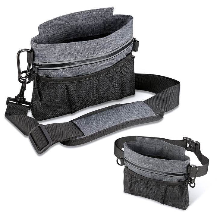 Brifit Leckerlitasche für Hunde mit Einhand-Magnet-Verschluss, Viel Stauraum für das Gassigehen & Hu