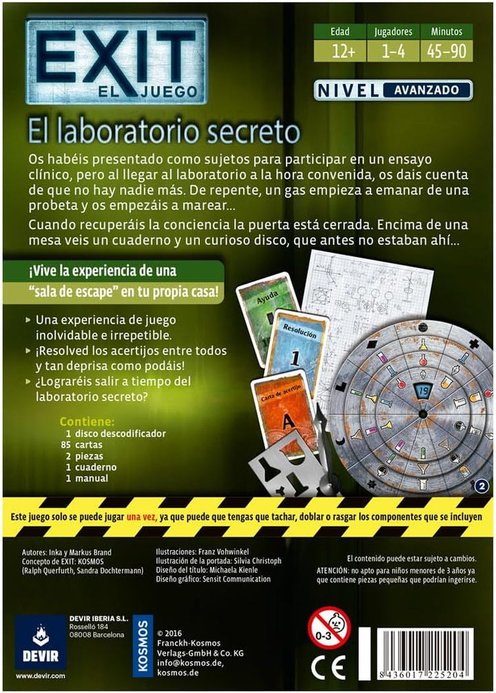 Devir BGEXIT3, One Size