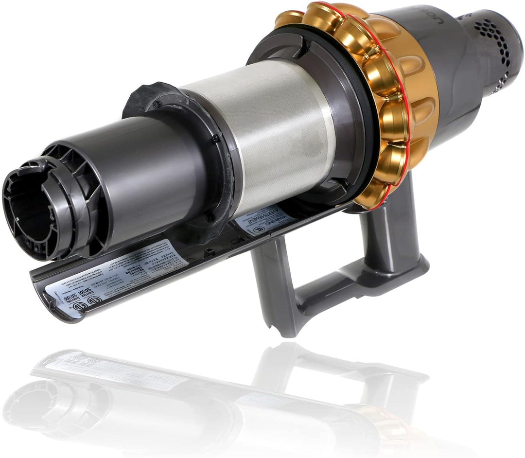 Spares2go V15 Big Cyclone Motor Body Gold kompatibel mit Dyson SV22 Click in Detect 965478-15