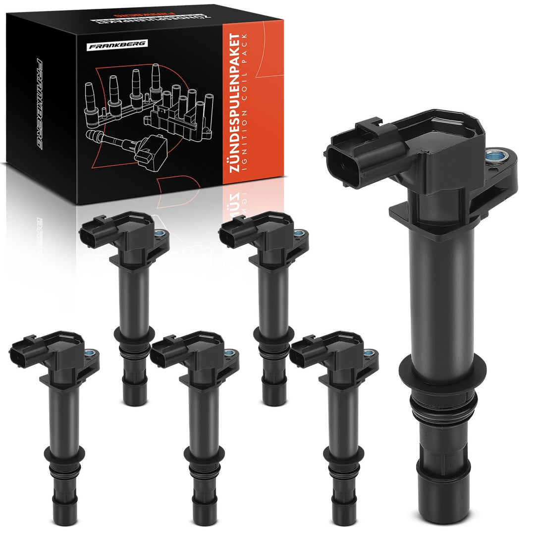 6x Zündspule für Grand Cherokee II WJ WG III WH Ram 1500 Pick-up D1 DC DH DM DR 3.7L 4.7L 1999-2013