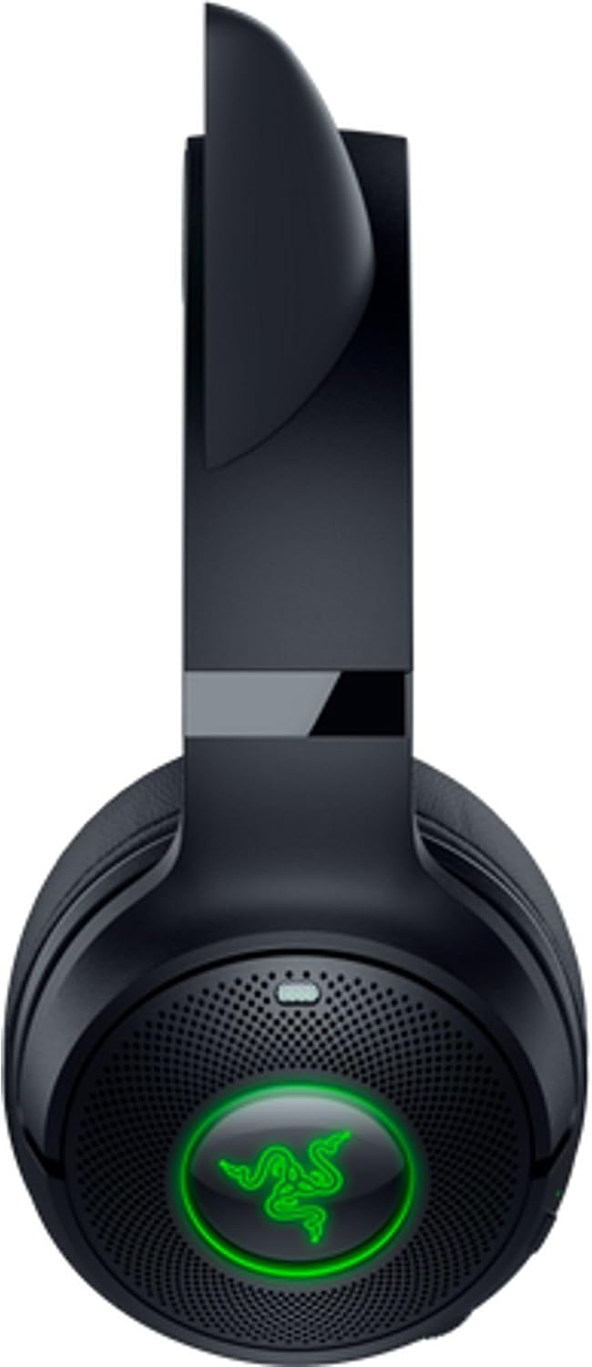 Razer Kraken Kitty V2 BT - Kabelloses Bluetooth RGB Headset mit Kitty Ears für Gaming und Streaming